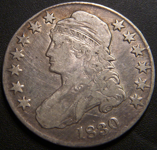 1830 Bust Half Dollar - Small 0 Fine