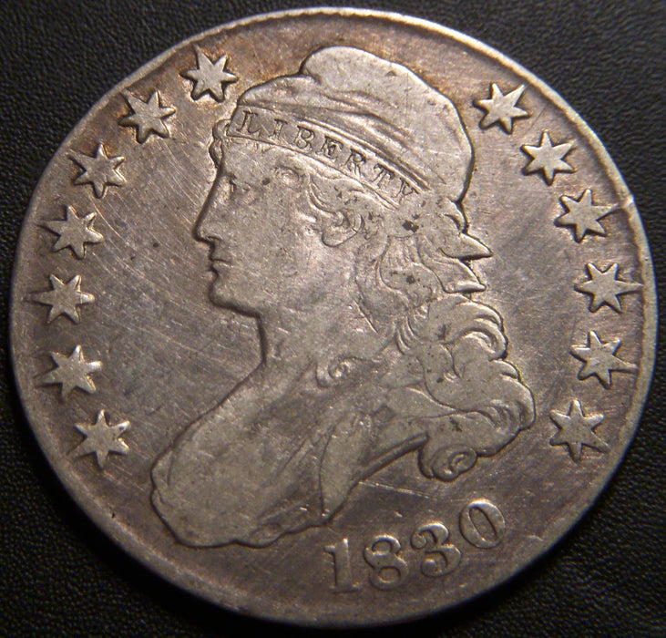 1830 Bust Half Dollar - Small 0 Fine