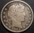 1892-S Barber Quarter - Fine