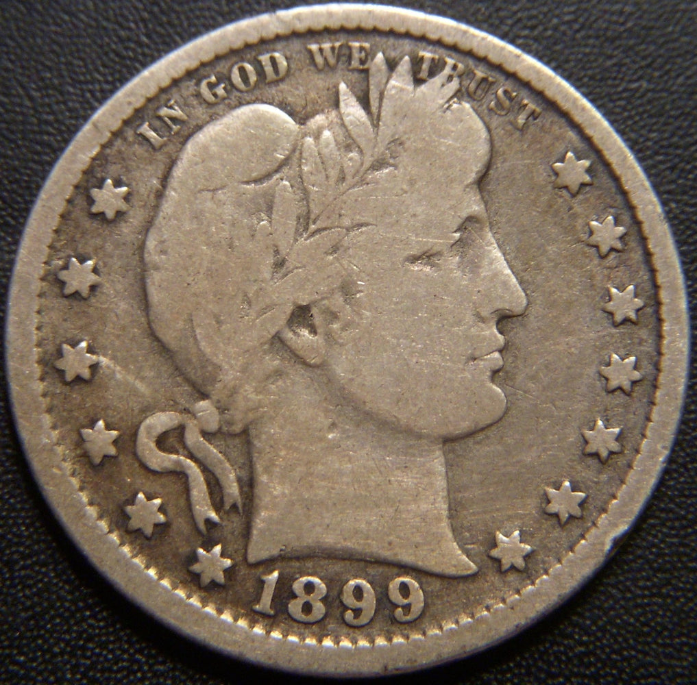 1899 Barber Quarter - Very Good