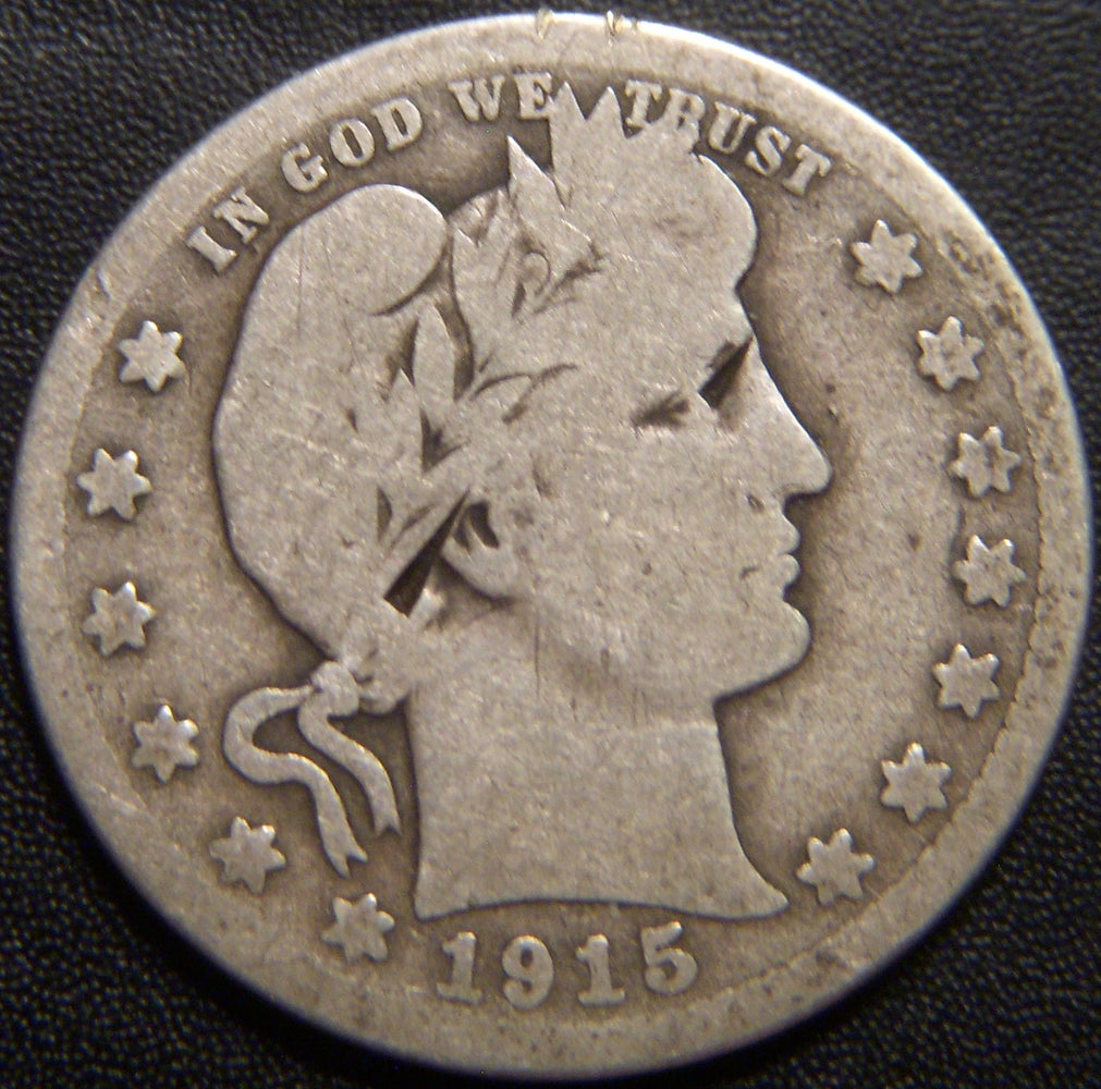 1915-D Barber Quarter - Good