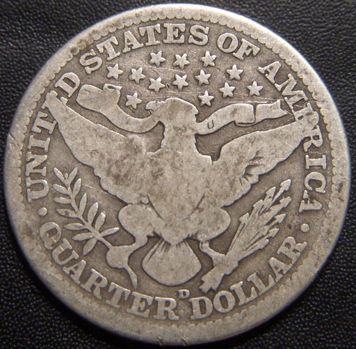 1915-D Barber Quarter - Good
