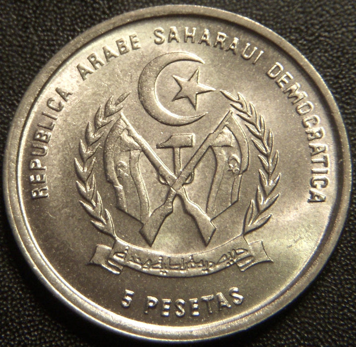 1992 1 Peseta - Saharawi Arab