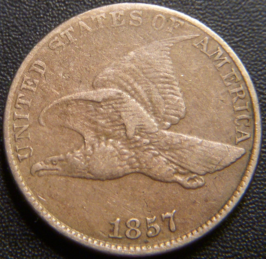 1857 Flying Eagle Cent - Very Fine