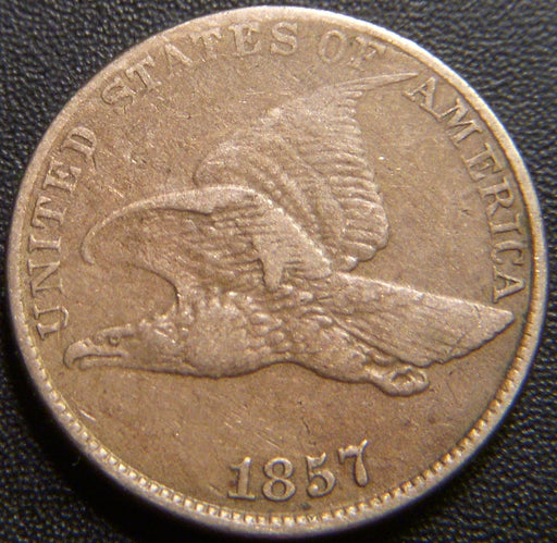 1857 Flying Eagle Cent - Very Fine
