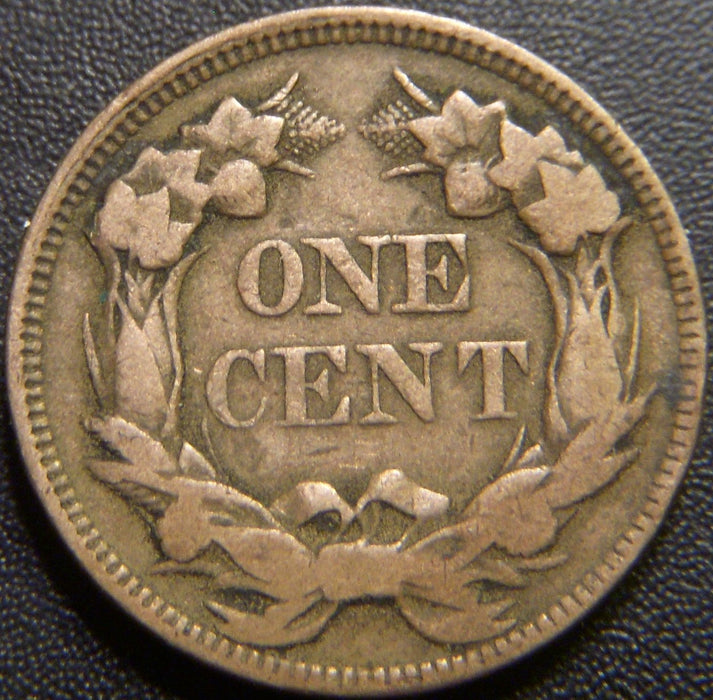 1857 Flying Eagle Cent - Fine