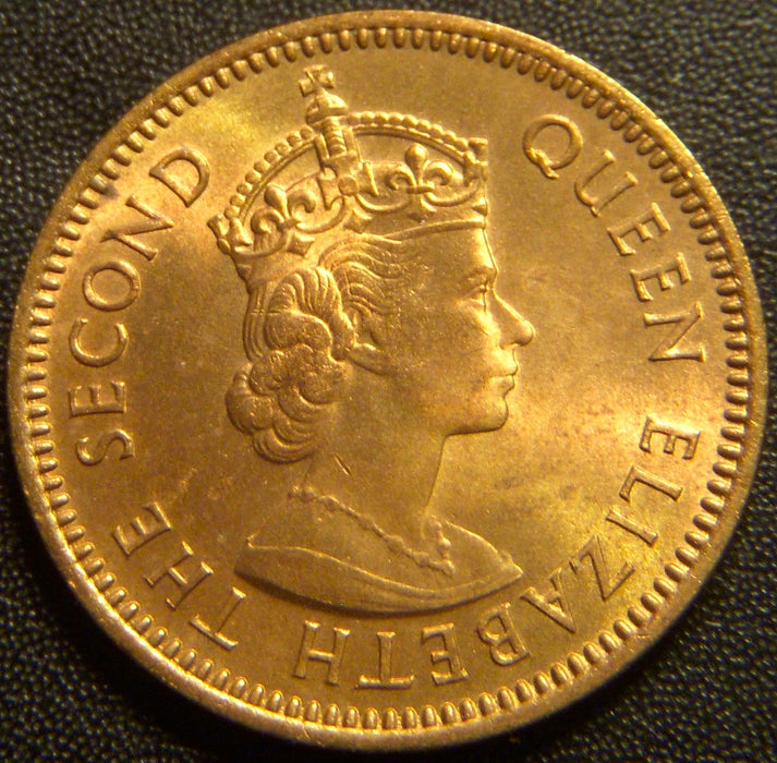 1955 1/2 Cent - British Caribbean