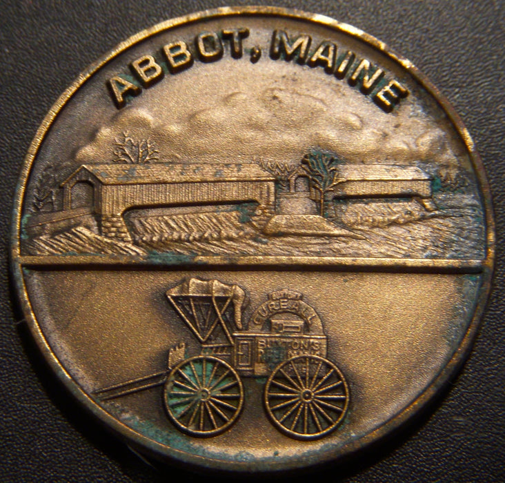 1977 Abbot, ME Sesquicentennial Medal