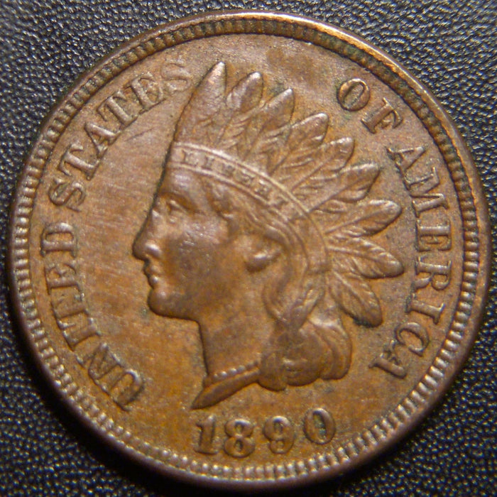 1890 Indian Head Cent - Extra Fine