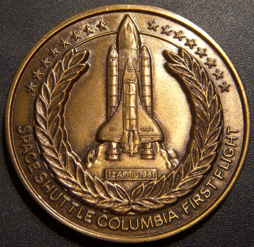 1981 Shuttle Columbia 1st Flight / Tank Seperation