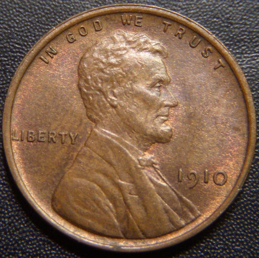 1910 Lincoln Cent - AU