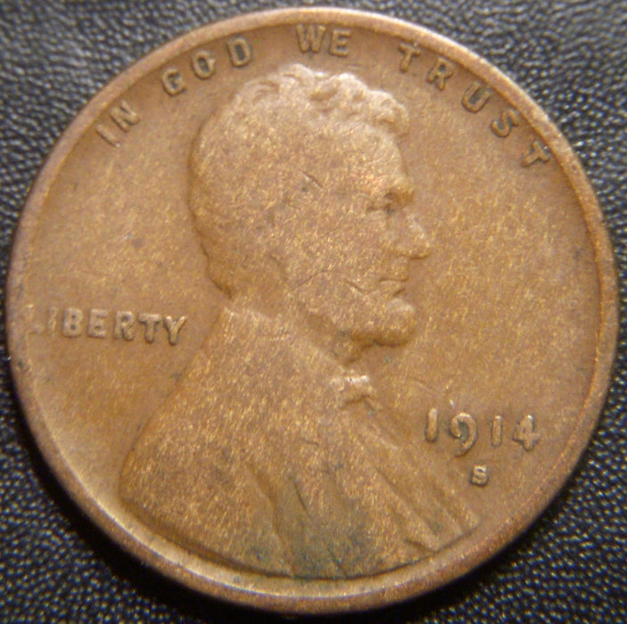 1914-S Lincoln Cent - Good