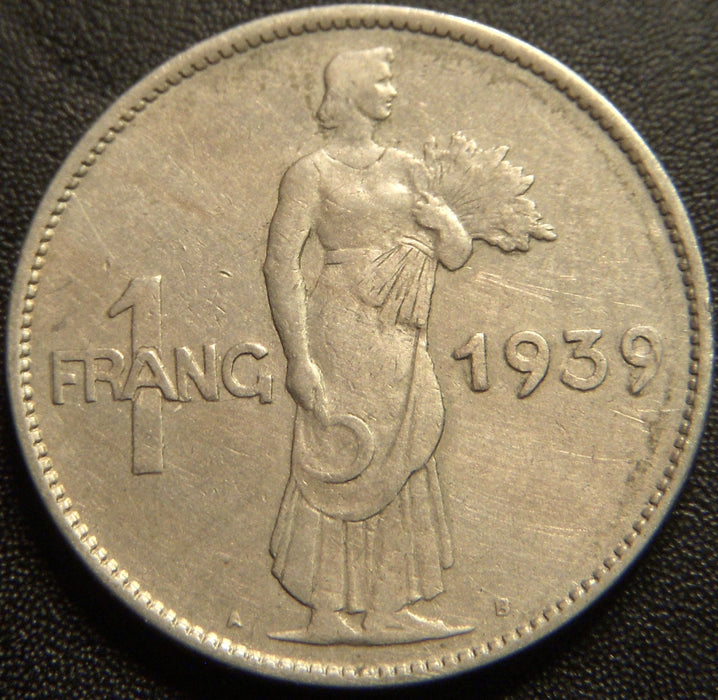 1939 1 Franc - Luxembourg