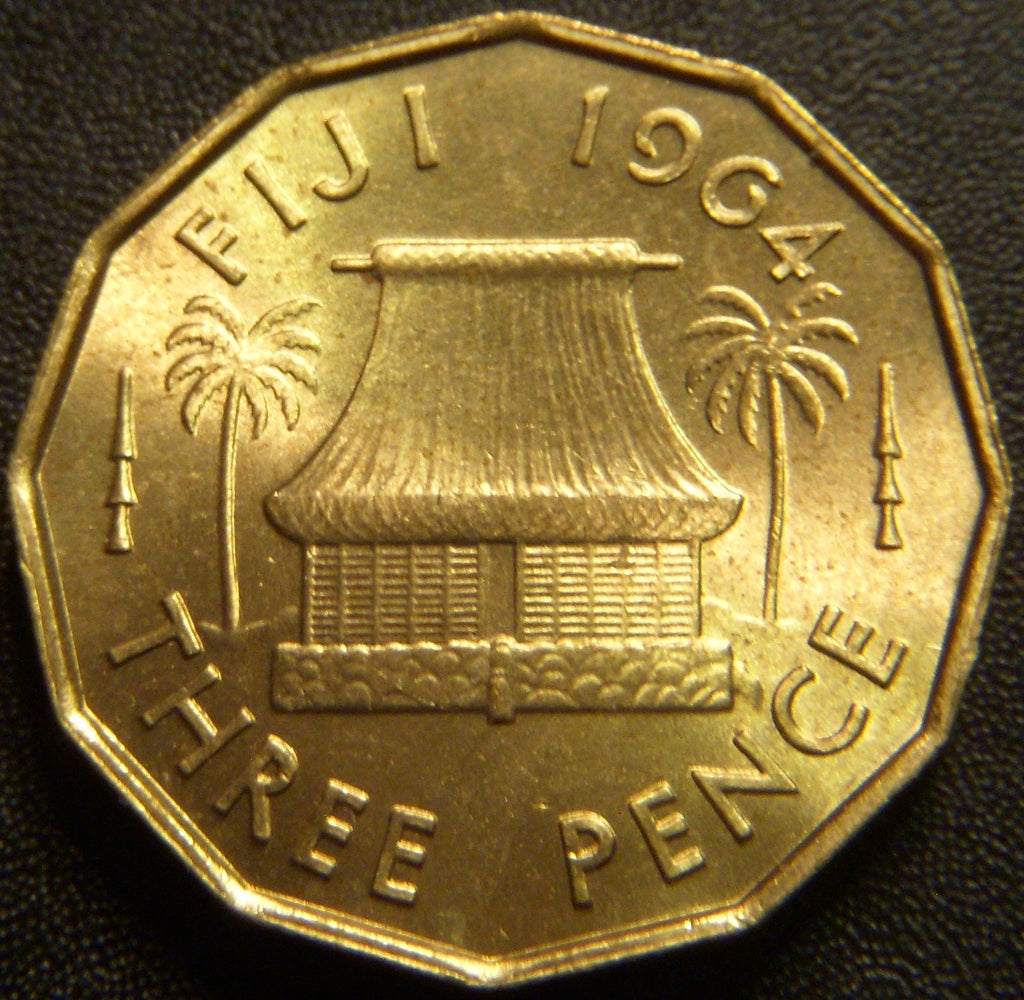 1964 3 Pence - Fiji