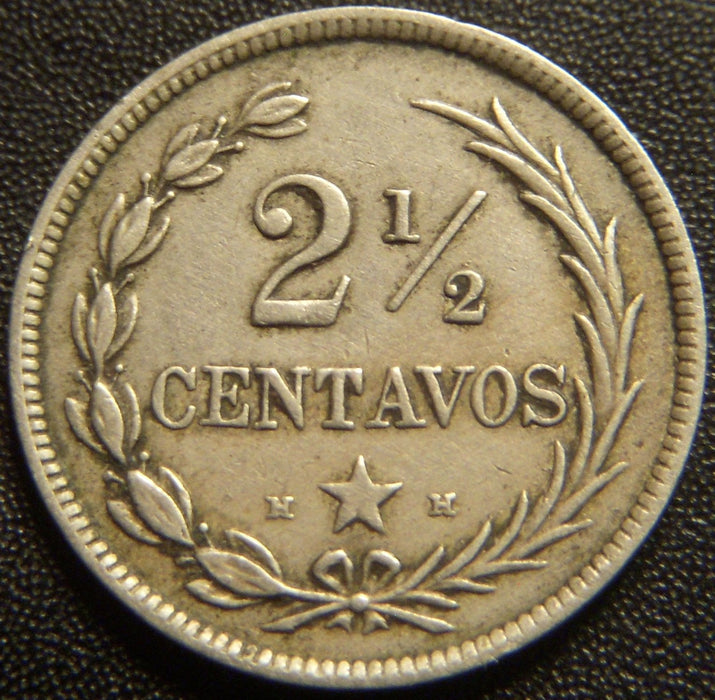 1888 2 1/2 Centavos - Dominican Republic