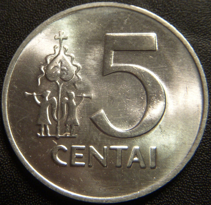 1991 5 Centai - Lithuania