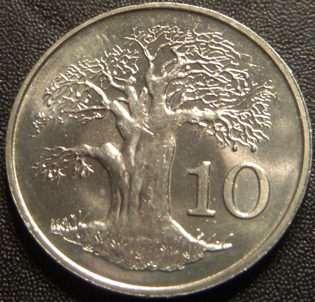 1980 10 Cents - Zambabwe