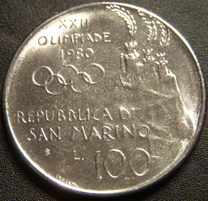 1980 100 Lire - San Marino