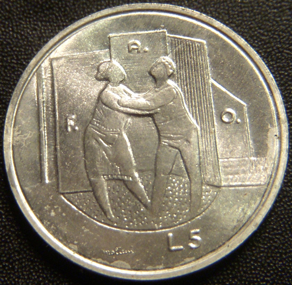 1976 5 Lire - San Marino