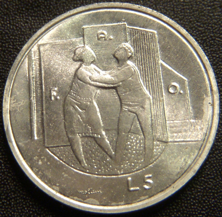 1976 5 Lire - San Marino
