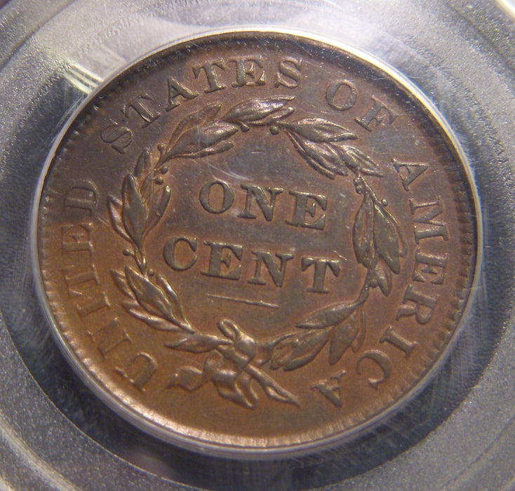 1837 Large Cent - Small Letters PCGS Genuine