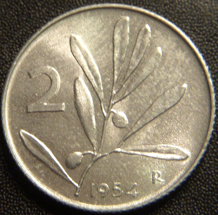 1954R 2 Lire - Italy
