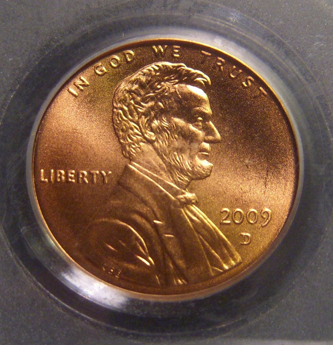 2009-D Lincoln Childhood Cent - PCGS SP67RD Satin Finish