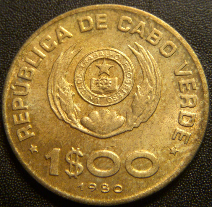 1980 1 Escudo - Cape Verde