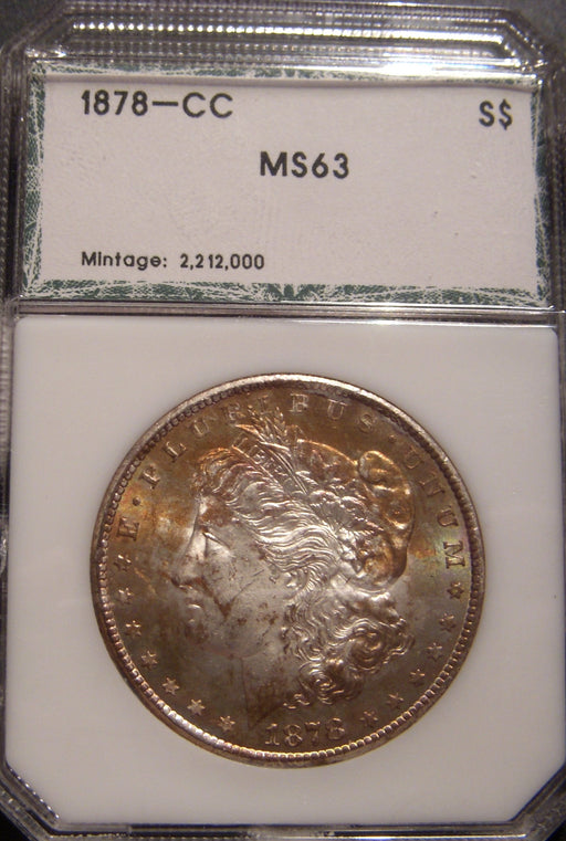 1878-CC Morgan Dollar - PCI MS63