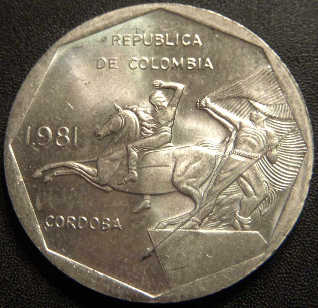 1981 10 Pesos - Columbia