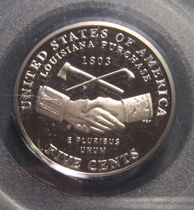 2004-S Jefferson Peace Medal Nickel - PCGS PR69DCAM