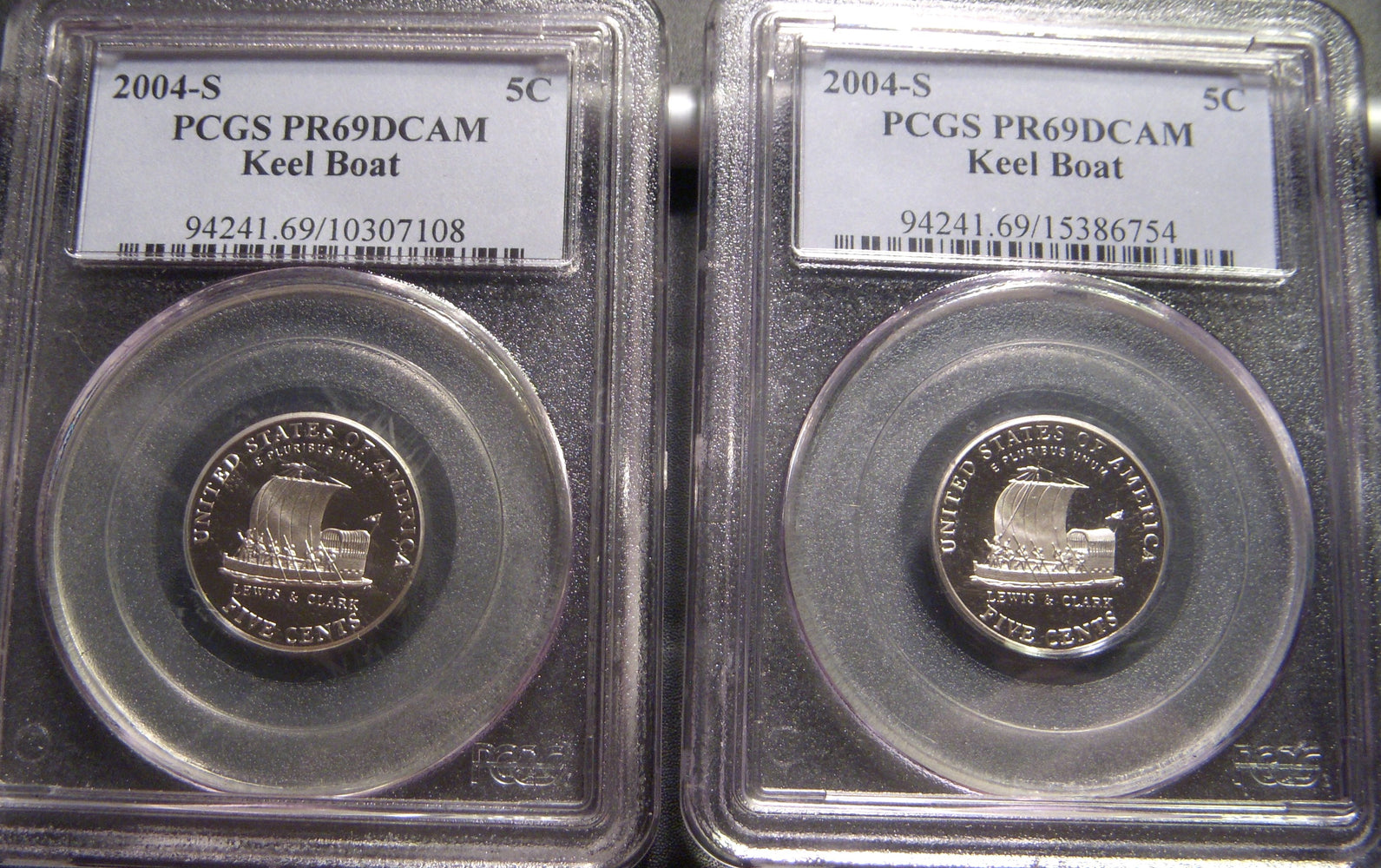 2004-S Jefferson Keal Boat Nickel - PCGS PR69DCAM