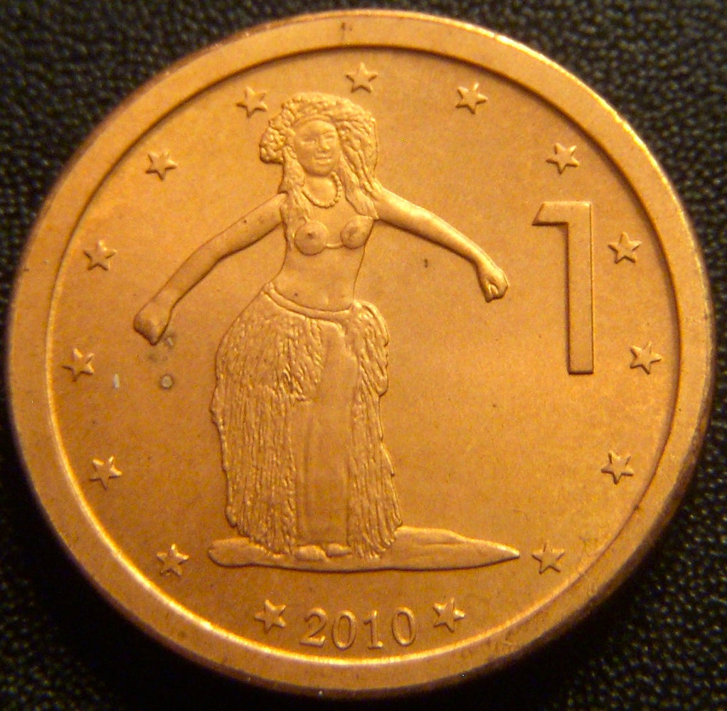 2010 One Cent - Cook Islands