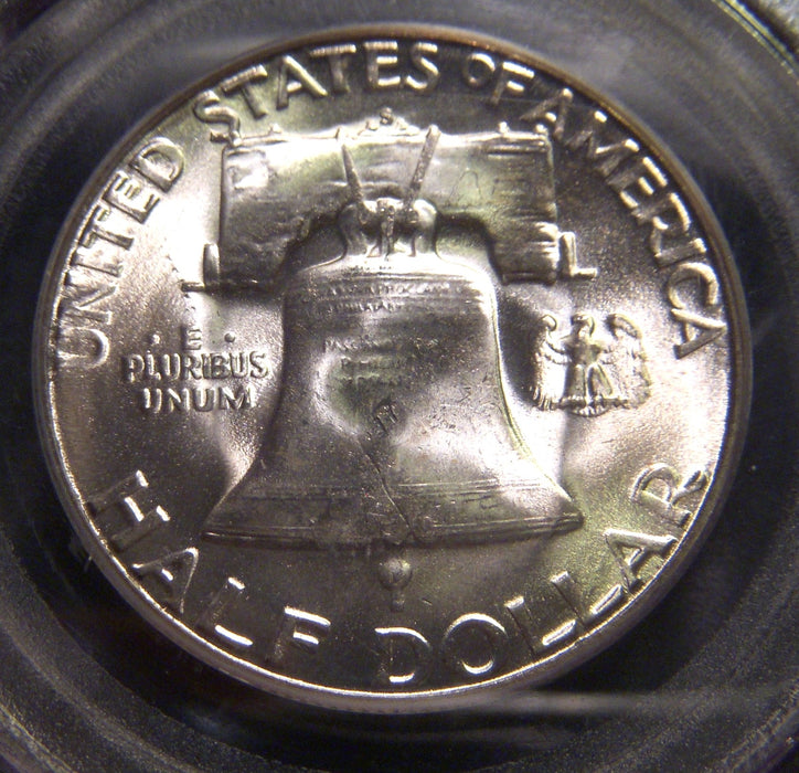 1953-S Franklin Half Dollar - PCGS MS65