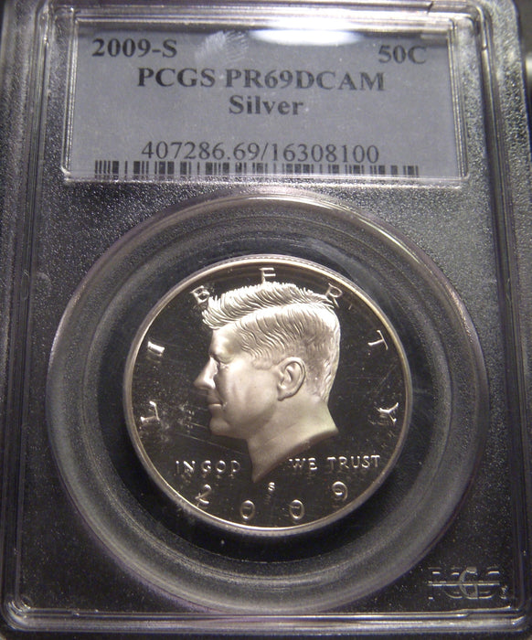 2009-S Kennedy Half Dollar - PCGS PR69DCAM Silver
