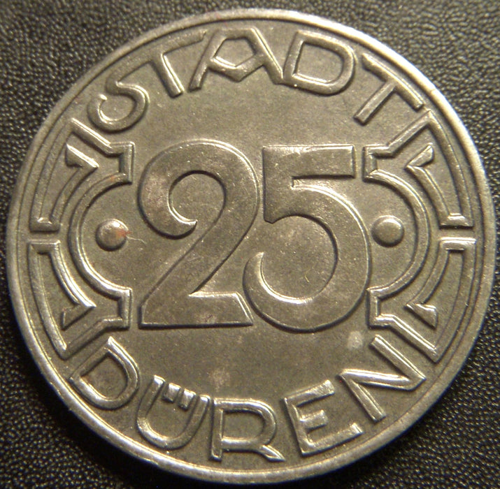 1919 25 Pfennig - Germany Duren