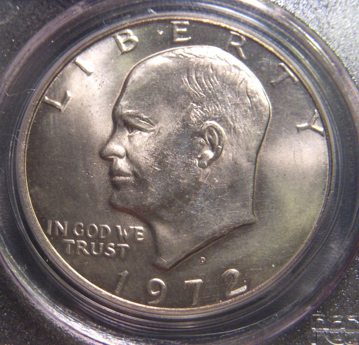 1972-D Eisenhower Dollar - PCGS MS65