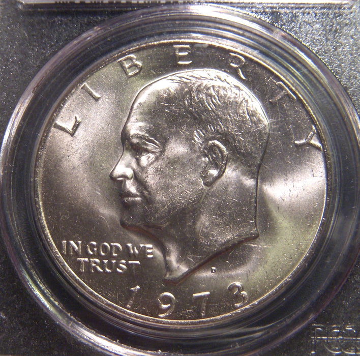 1973-D Eisenhower Dollar - PCGS MS65