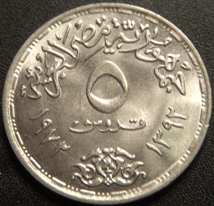 1972 5 Piastres - Egypt
