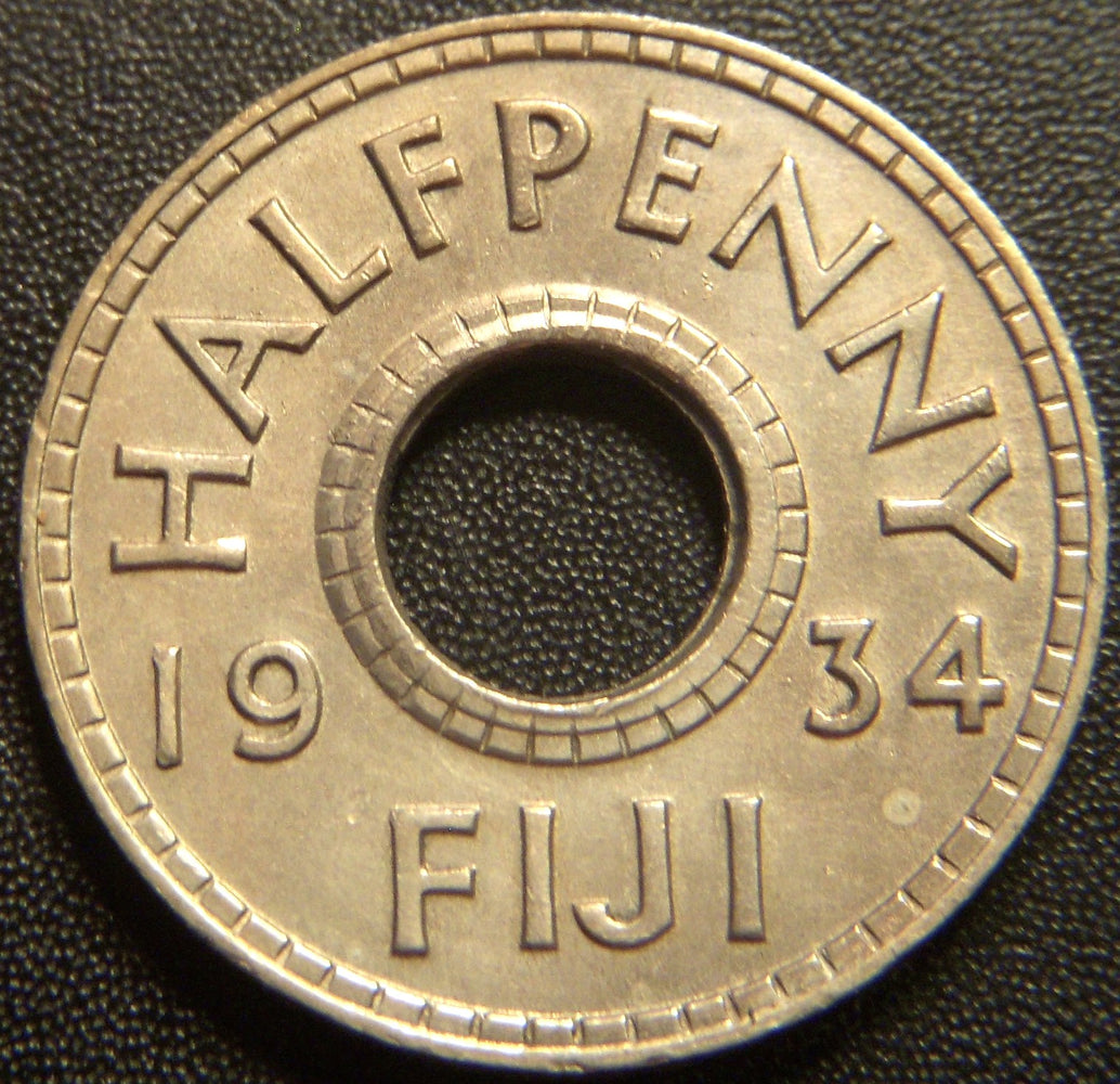 1934 Half Penny - Fiji