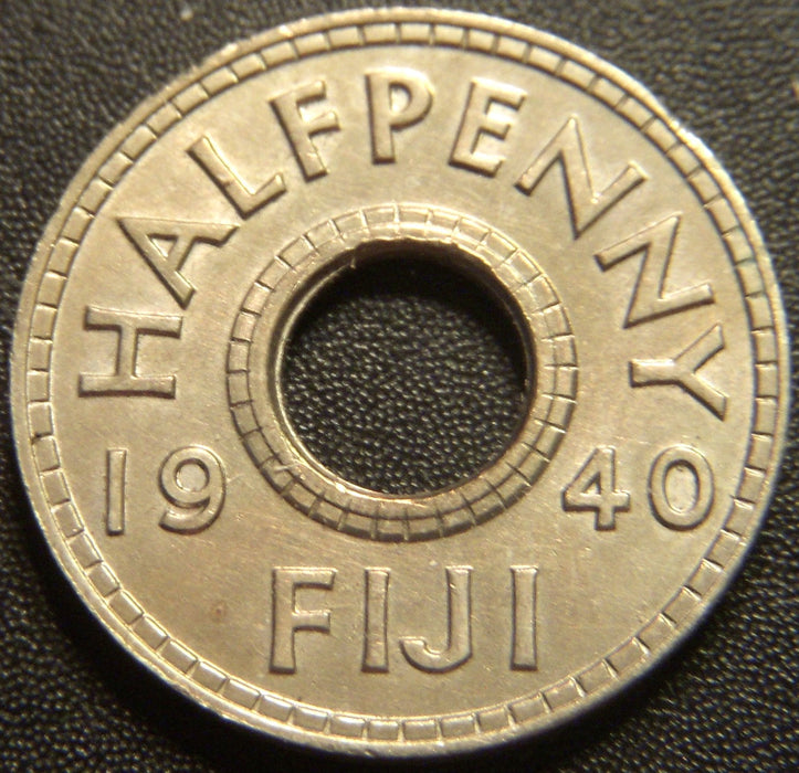 1940 Half Penny - Fiji