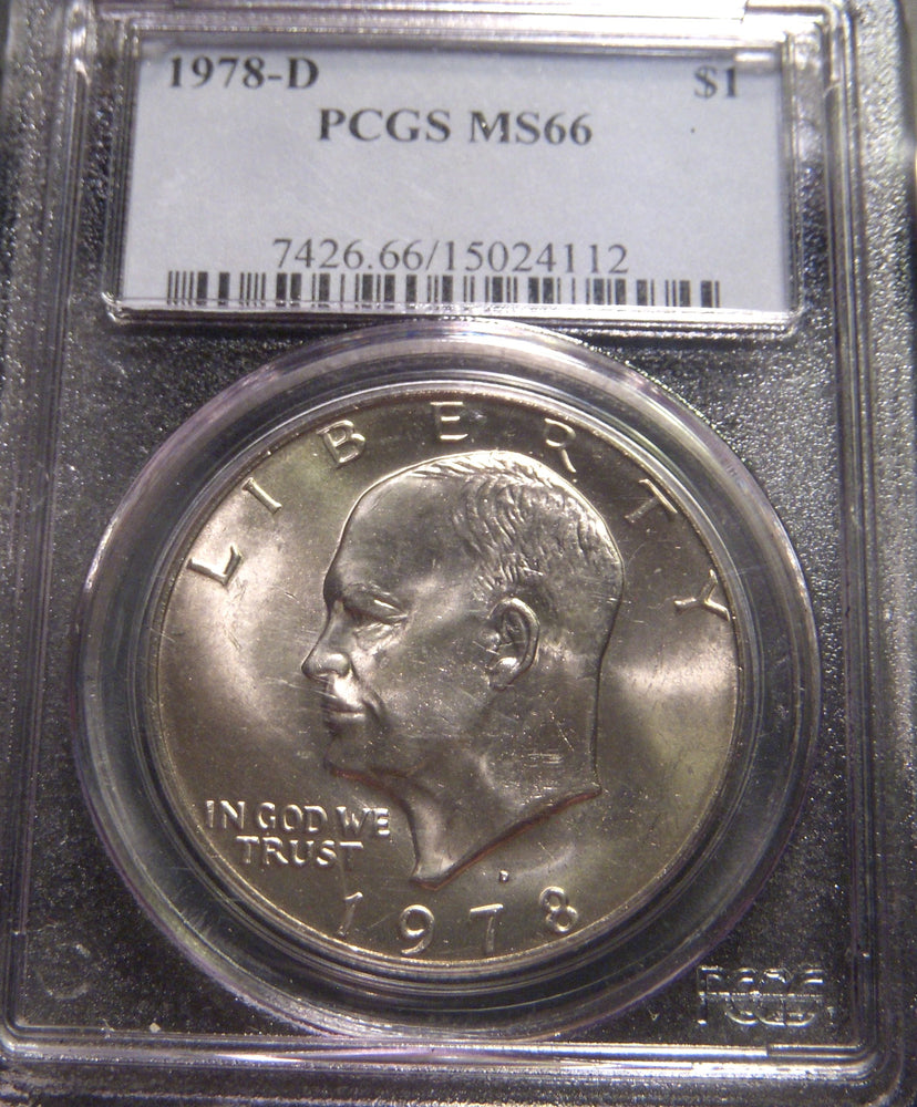 1978-D Eisenhower Dollar - PCGS MS66