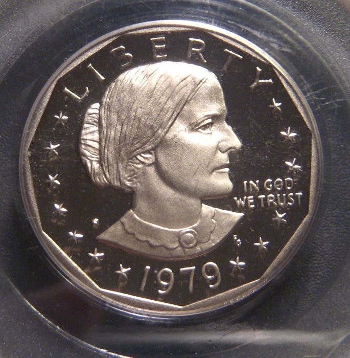 1979-S Susan B. Anthony Dollar - PCGS PR69DCAM Type 1
