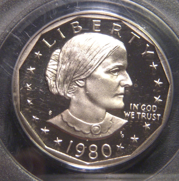 1980-S Susan B. Anthony Dollar - PCGS PR69DCAM
