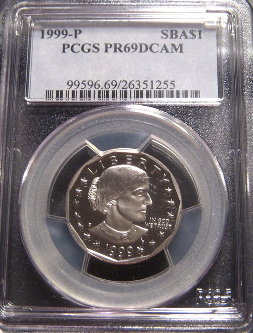 1999-P Susan B. Anthony Dollar - PCGS PR69DCAM