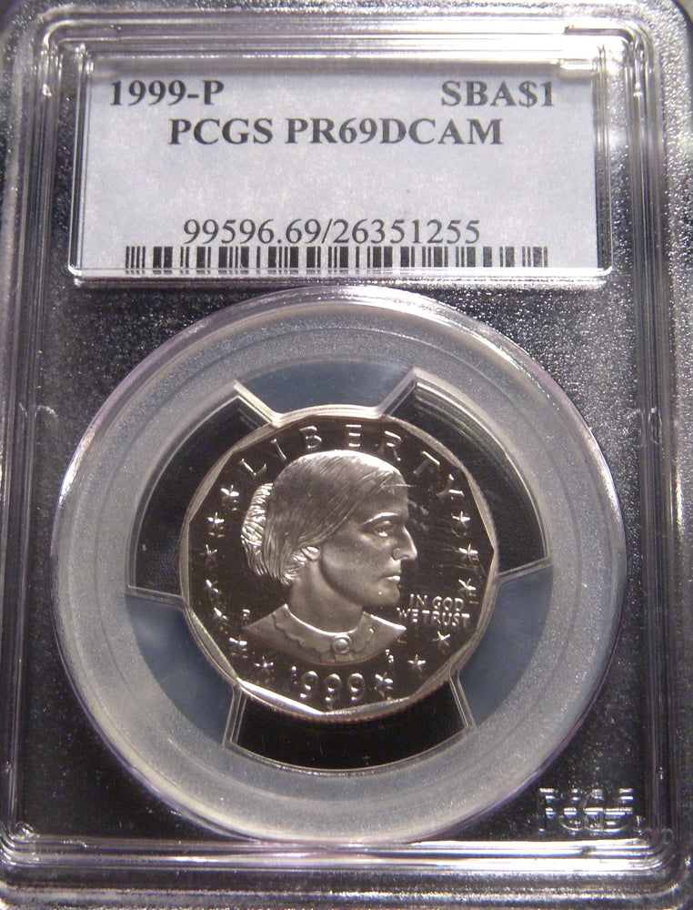 1999-P Susan B. Anthony Dollar - PCGS PR69DCAM