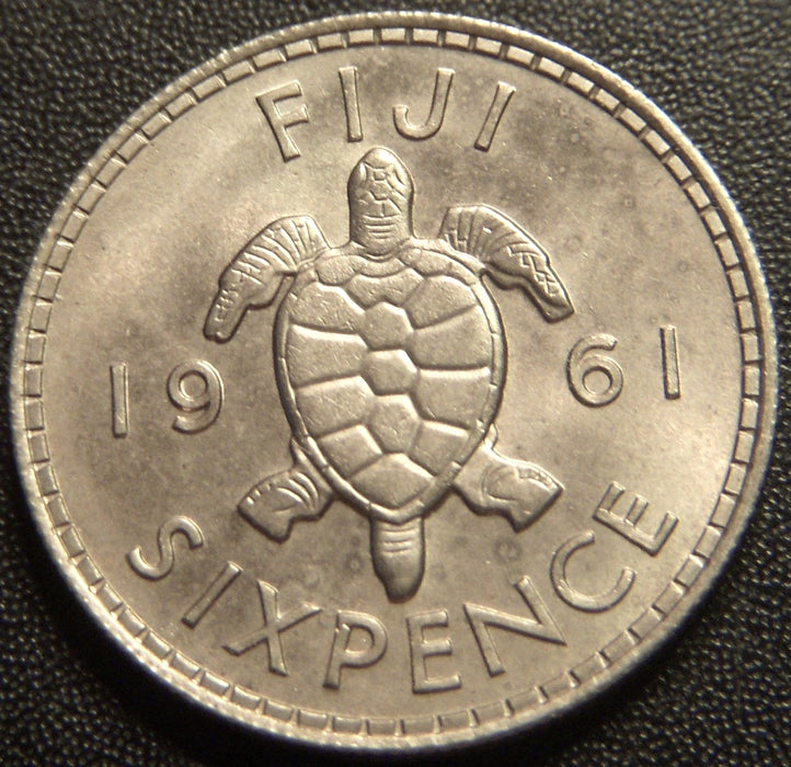 1961 6 Pence - Fiji
