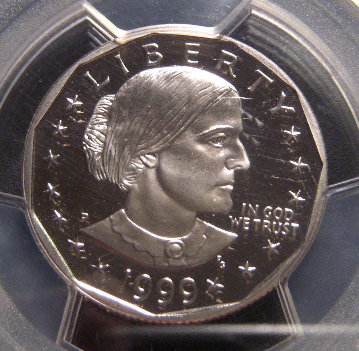 1999-P Susan B. Anthony Dollar - PCGS PR69DCAM