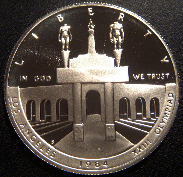 1984-S Olympic Silver Dollar - Proof