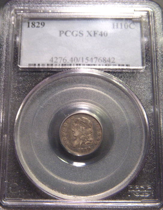 1829 Bust Half Dime - PCGS XF40